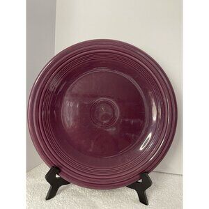 Fiesta Fiestaware Dinner Plate Plum 10.5" Retired Color Homer Laughlin USA